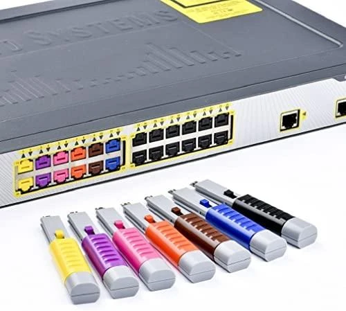 Šakotuvas Smart Keeper Smartkeeper SMARTKEEPER Basic RJ45 Port Lock 10 - 1x raktas + 10x kištukas, juodas