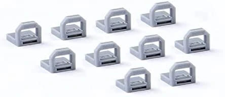 Šakotuvas SLSART Kabelių Priedas - SmartKeeper BL04P1GY 10 USB B-Port Blokatoriai Mini Pilki
