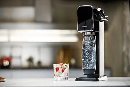 Gazuotų gėrimų gaminimo aparatas SodaStream Art, Juodas aprašymas - Prekės nuotrauka