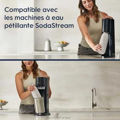 Buteliukas Sodastream Fizz & GO DWS, 0,9 l, Mėtų spalvos