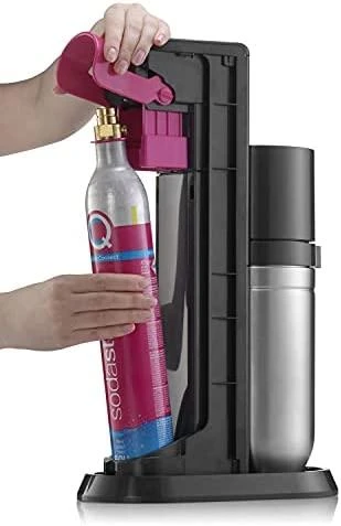 Gazuotų gėrimų gaminimo aparatas SodaStream DUO + 3 buteliukai