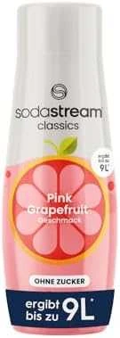 Greipfrutų skonio SodaStream Zero Pink Grapefruit sirupas, 440ml