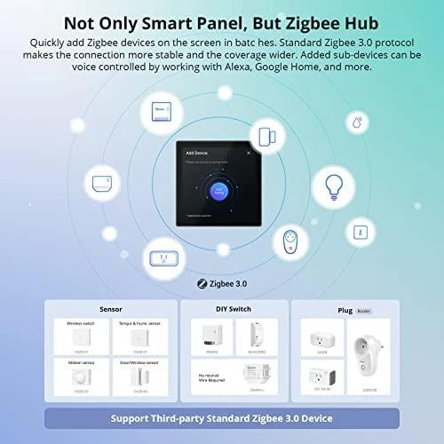 SONOFF NSPanel Pro išmanioji valdymo panelė, Zigbee 3.0, BT, Wi-Fi
