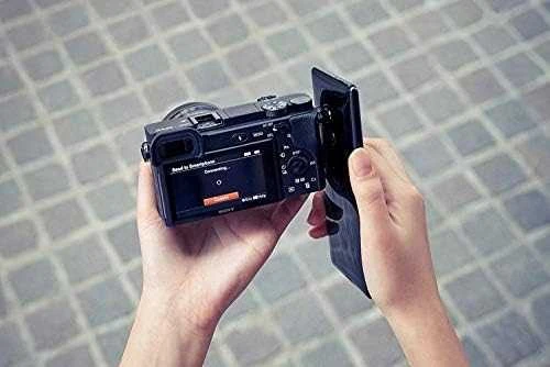Sony α 6400 + SEL18135 MILC 24,2 MP CMOS 6000 x 4000 pikseliai Juoda