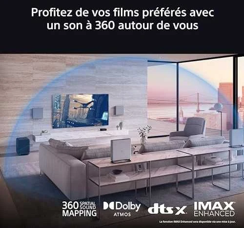 Namų kino sistema Sony | Home Audio System | HT-A9M2 Bravia Theatre Quad | Gray | Bluetooth | Belaidė jungtis