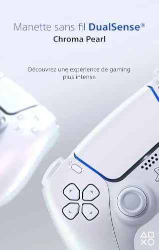 Sony PlayStation DualSense Chroma Pearl belaidis valdiklis (PS5)