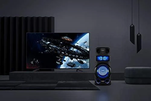 Nešiojama garso sistema Sony MHC-V73D, Juodos spalvos