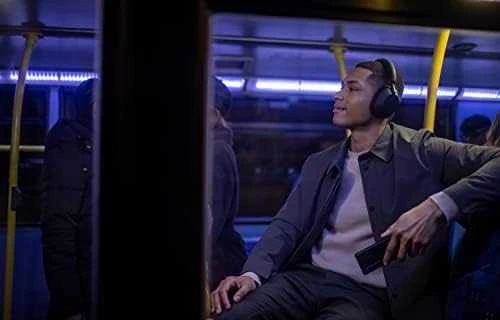 Belaidės ausinės Sony WH-1000XM5 su triukšmo slopinimo technologija, Juodos