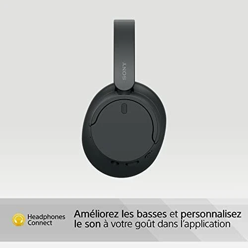 Sony WH-CH720NB ausinės, šoninis valdymo skydelis