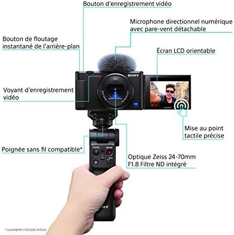 SONY ZV-1BDI Skaitmeninis fotoaparatas