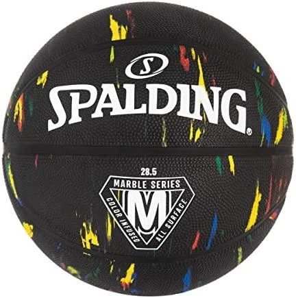 KREPŠINIO KAMUOLYS SPALDING MARBLE SERIES RAINBOW (7 DYDIS)