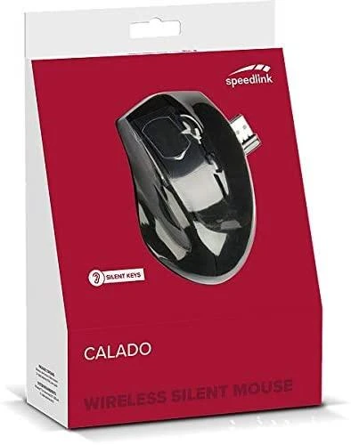 Speedlink Calado tyli belaidė pelė su USB nano imtuvu, juoda