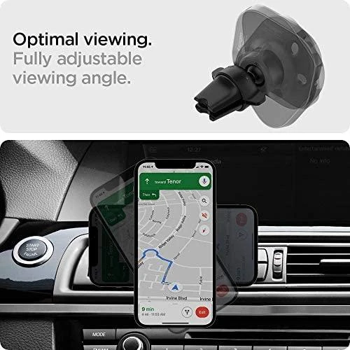 „Spigen MagFit“ automobilio laikiklis, skirtas „MagSafe“ įkrovikliui