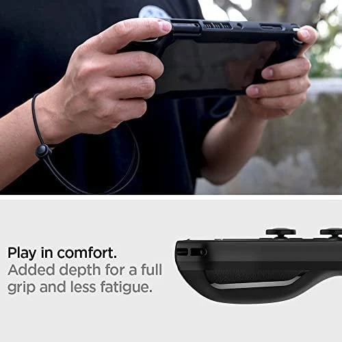 Spigen Rugged Armor, juodos spalvos – Nintendo Switch OLED