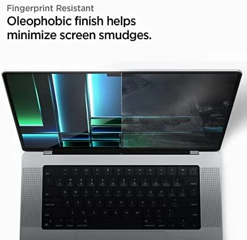„Spigen Glas.tR Slim“ 1 pakuotė – „MacBook Pro 14“ M4 2024/M3 2023/M2 2023/M1 2021