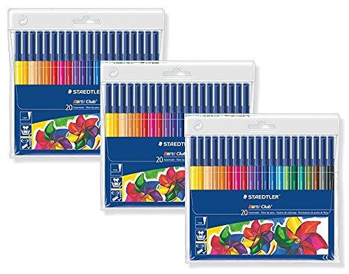 Flomasteriai Staedtler NORIS CLUB 20 spalvų