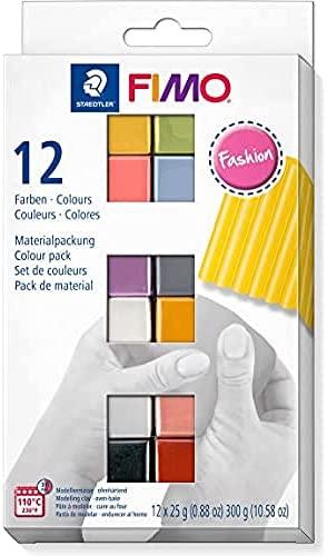 Modeliavimo masė - FIMO - Soft - 12 spalvų rinkinys - 300g