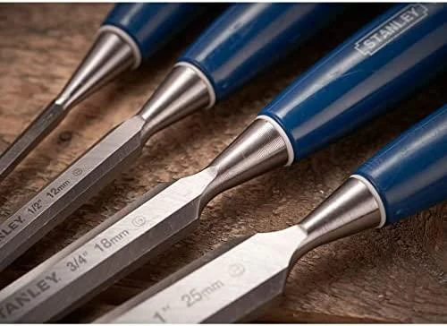 Kaltos rinkinys Stanley 5002 Medžio 6, 12, 18, 25 mm 4 Dalys