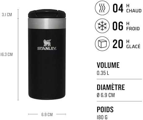 Terminis puodelis Stanley Aerlight, 0.35 L rožinio kvarco metalas