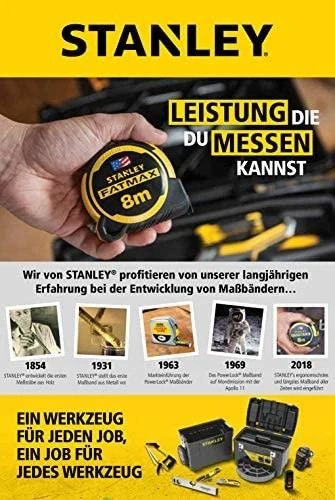 STANLEY matavimo juosta 5m x 32mm FATMAX AUTOLOCK
