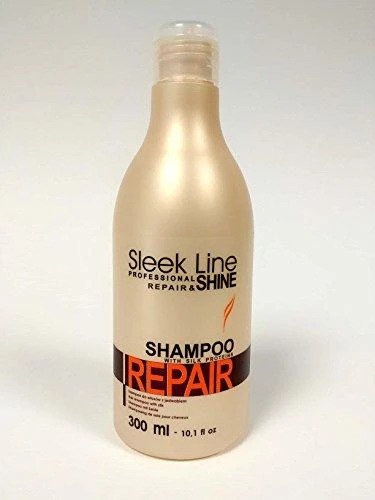 Šampūnas pažeistiems plaukams Stapiz Sleek Line Repair 300ml