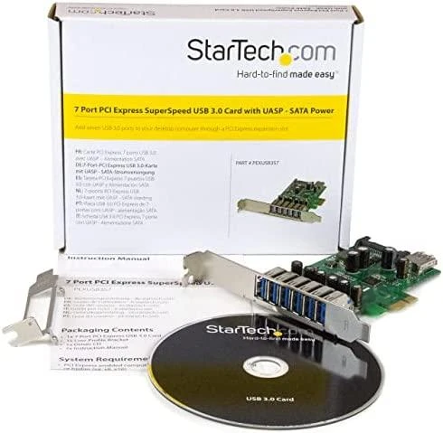 PCI kortelė Startech PEXUSB3S7