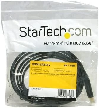 StarTech HDMI laidas 1,8m pakuotėje