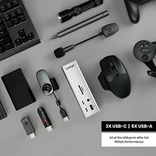 „CalDigit TS4 Thunderbolt 4“ stotis / replikatorius (CD-TS4-EU)