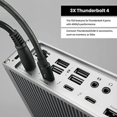 „CalDigit TS4 Thunderbolt 4“ stotis / replikatorius (CD-TS4-EU)