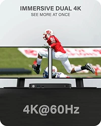 „Alogic UNIVERSAL DUAL 4K PRIME D“ (DUPRDX2-WW) stotis / replikatorius