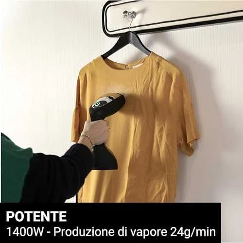Garinis drabužių valytuvas SteamOne sTravel  (1400 W, juodos spalvos)