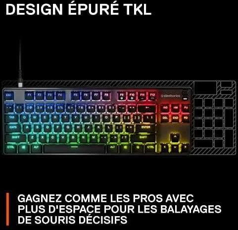 Klaviatūra su laidu SteelSeries Apex 9 TKL, US kalba, Juodos spalvos