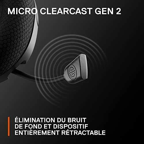 Ausinės žaidimams Arctis Nova 1 Over-Ear, Su mikrofonu, Juodos spalvos