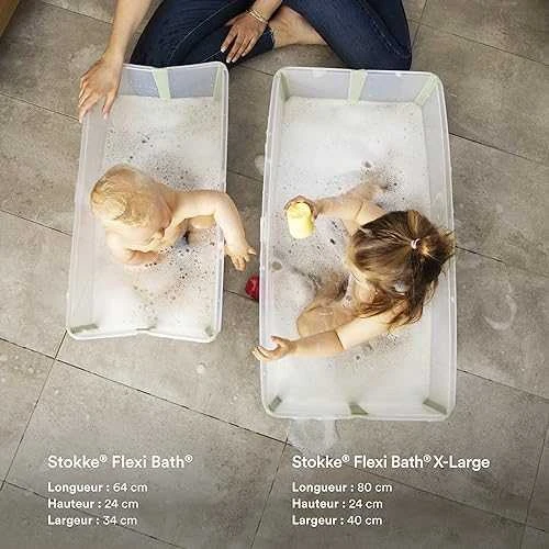 Stokke Flexi Bath - sulankstoma vaikiška vonia | Baltas