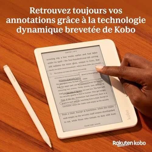 Rašymo Priemonė - Kobo Stylus 2, 4096 Spaudimo Lygiai, Įkraunamas, Baltas