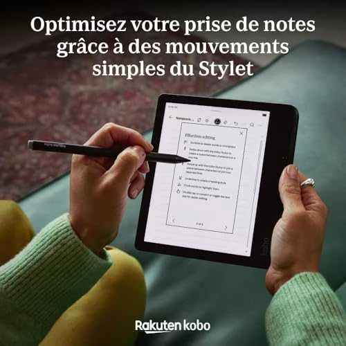 Rašymo Priemonė - Kobo Stylus 2, 4096 Spaudimo Lygiai, Įkraunamas, Baltas