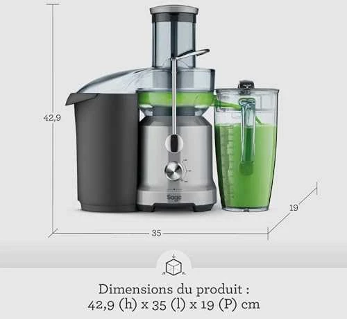 Sulčiaspaudė SAGE SJE430SIL The Nutri Juicer Cold