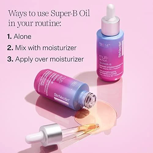 Strivectin Multiaction Super-B odos maitinamasis veido aliejus su prebiotiniu mišiniu 30ml