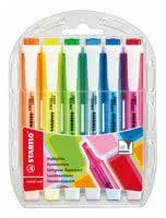 Stabilo Highlighter Swing Cool 6 spalvų dėklas (165439)