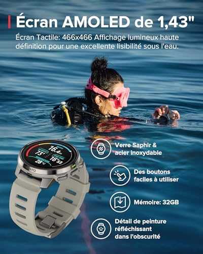 Išmanusis laikrodis Sportinis laikrodis Suunto Suunto Ocean sports watch, 50 mm, Sand