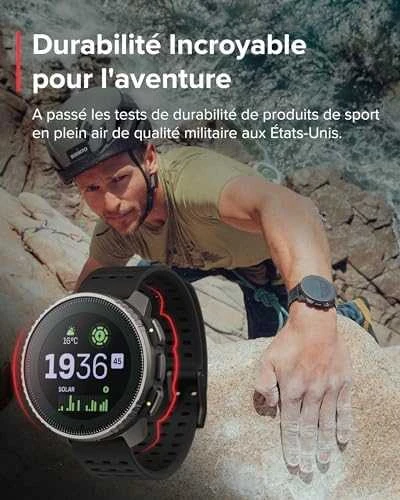 Išmanusis laikrodis Suunto Vertical Titanium Solar, Titano spalvos korpusas su juodos spalvos dirželiu