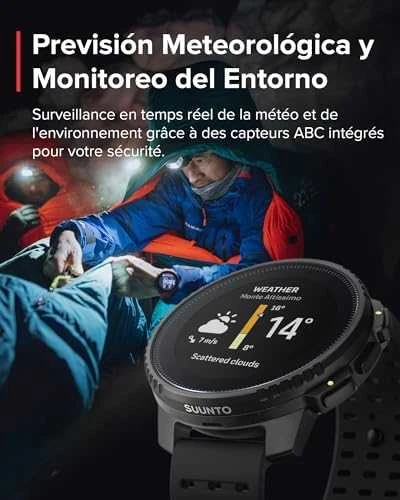 Išmanusis laikrodis Suunto Vertical Titanium Solar Canyon, Titano spalvos korpusas su oranžinės spalvos dirželiu
