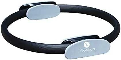 Espanderis žiedas SVELTUS PILATES RING D40cm Pilkas