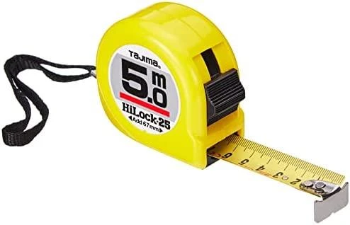 Matavimo ruletė Tajima HiLock; 5 m