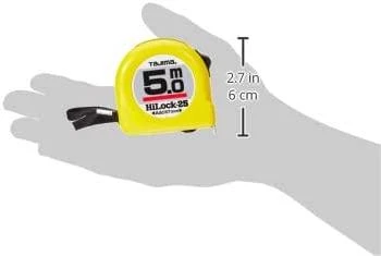 Matavimo ruletė Tajima HiLock; 5 m