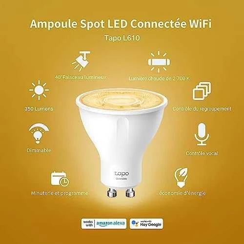TP-LINK | Išmanusis „Wi-Fi“ prožektorius | Tapo L610