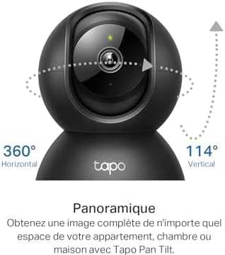 TP-LINK | Namų apsaugos Wi-Fi kamera su pasukama/pakreipiama funkcija | Tapo C211 | PTZ | 3 MP | 3,83 mm | H.264 | Micro SD, maks. 512 GB