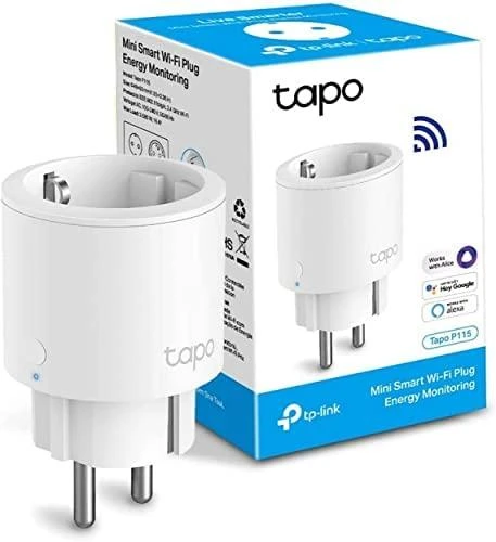 Išmanusis Namų Įrenginys - TP-LINK Tapo P115 Išmanusis Wi-Fi Kištukas su Energijos Stebėjimu