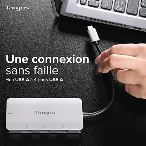 TARGUS USB-C 4 prievadų stebulės AL DĖKLAS