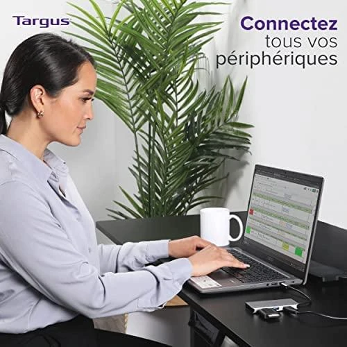 TARGUS USB-C 4 prievadų stebulės AL DĖKLAS